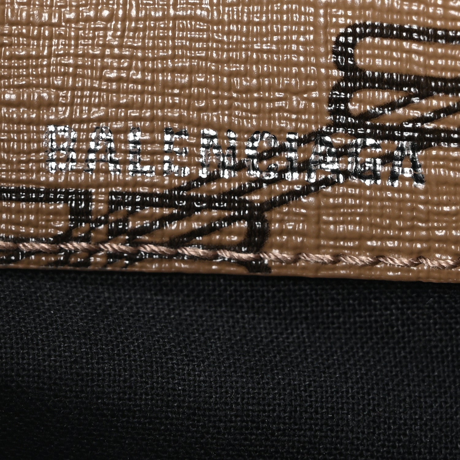 Balenciaga Coated Canvas BB Monogram Neo Cagole Handbag XS Beige Brown 7 of 11