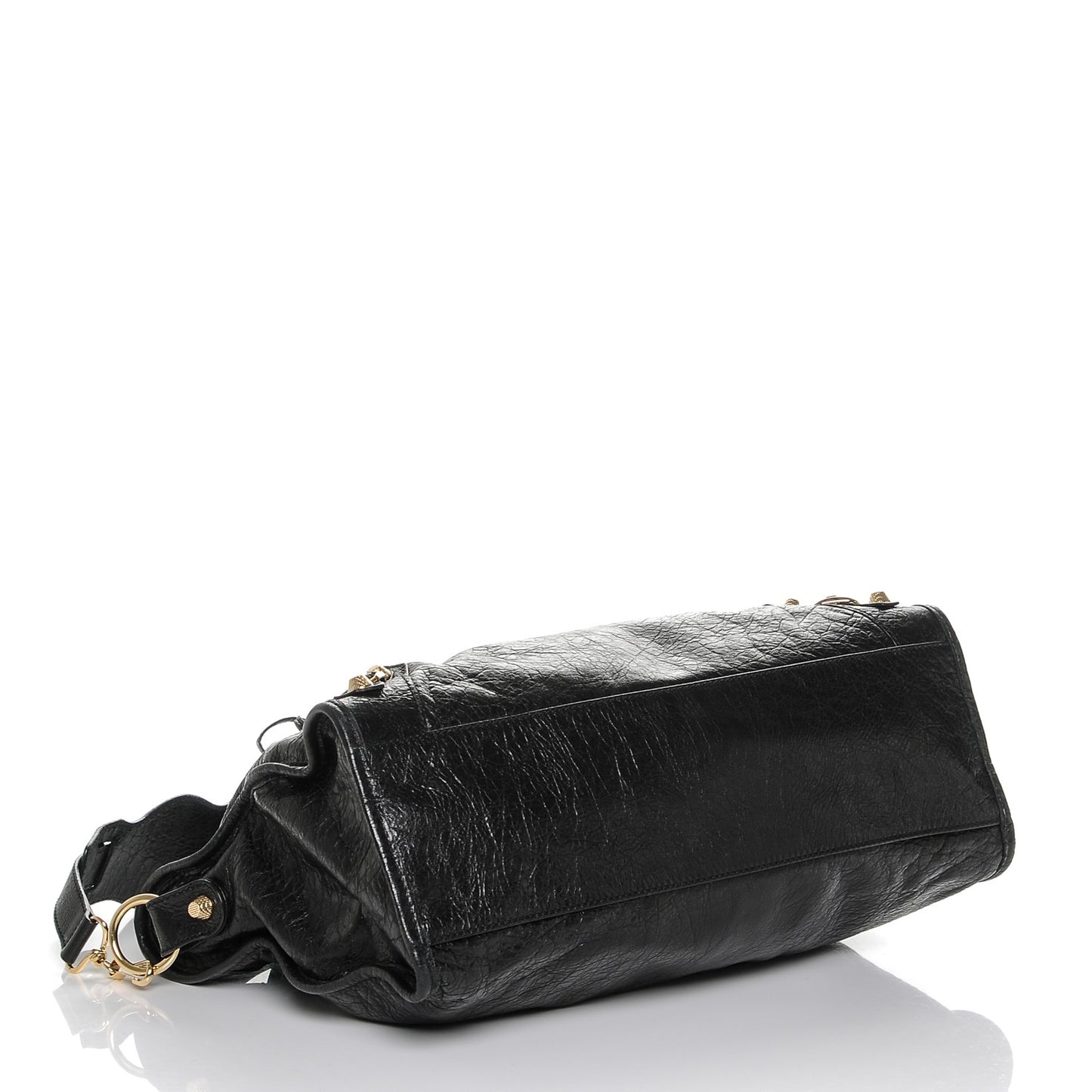 Agneau Giant 12 Gold Hardware City Black