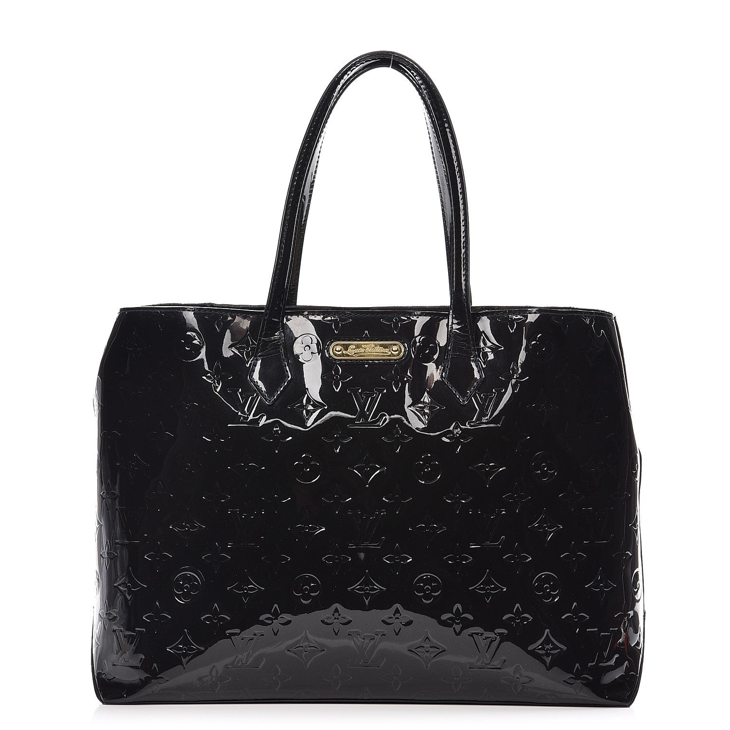 Louis Vuitton Vernis Wilshire MM Blue Infini 1 of 10