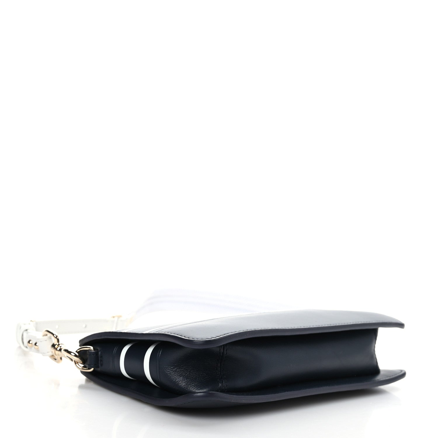 Christian Dior Calfskin Dior Vibe Pochette Blue White 4 of 8