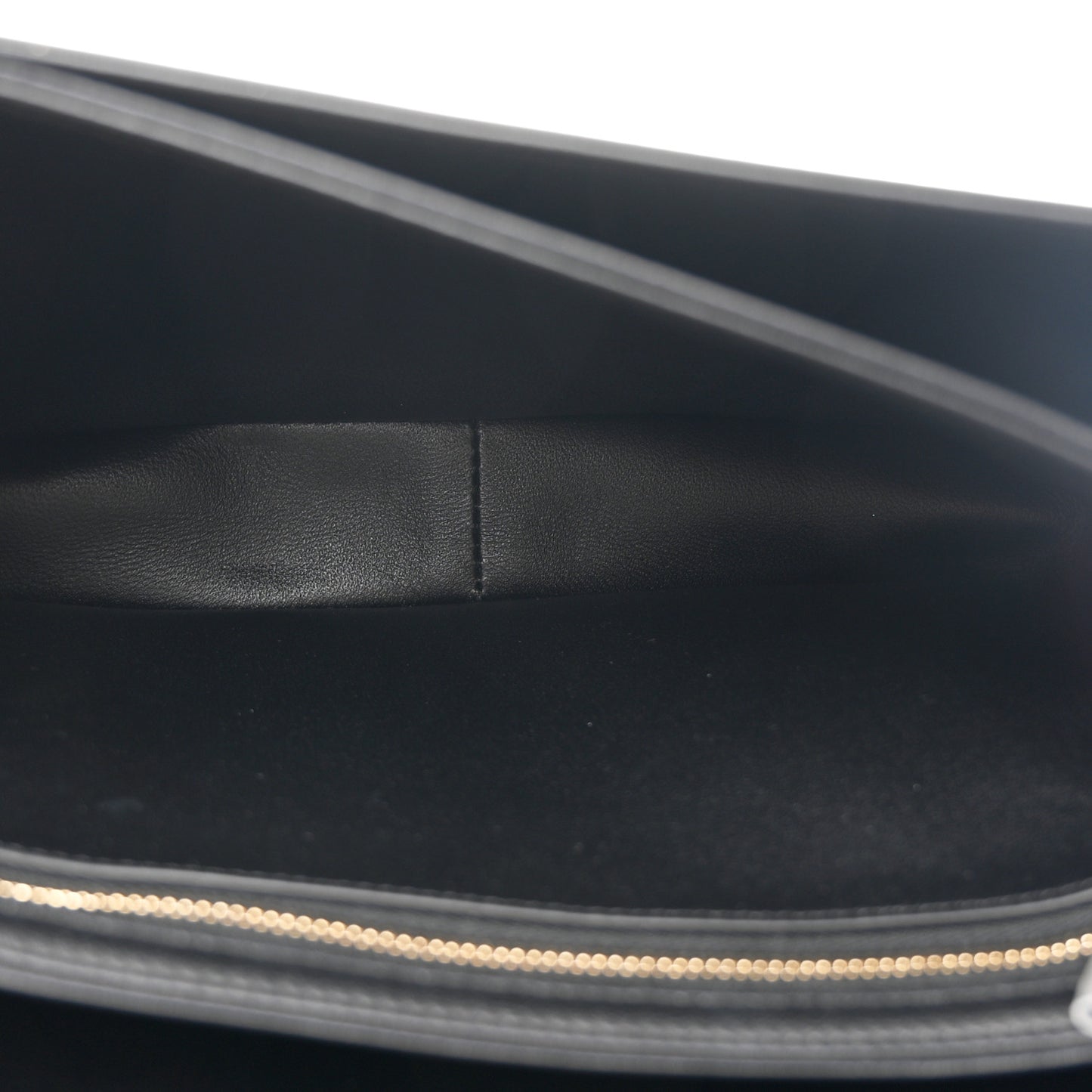 Shiny Calfskin Medium Triomphe Black