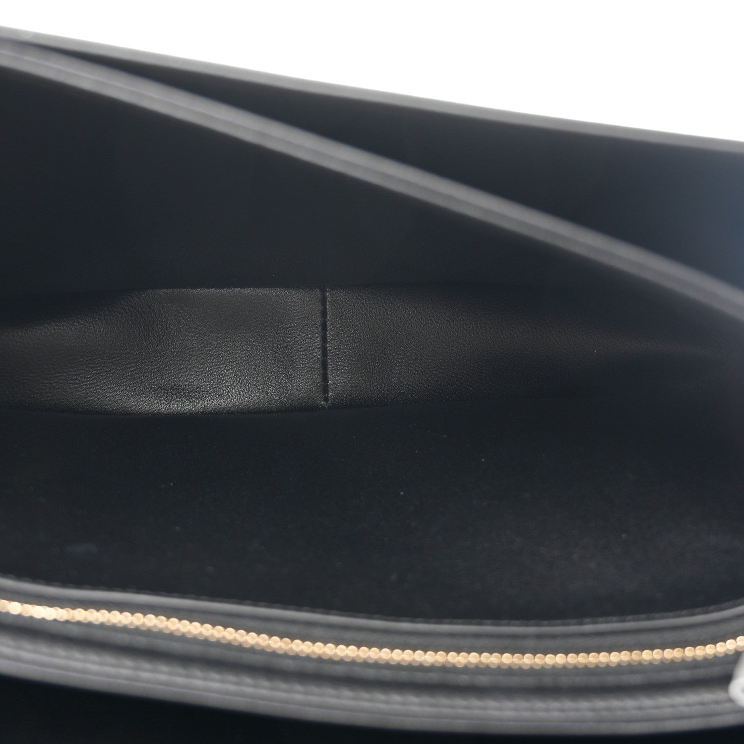Celine Shiny Calfskin Medium Triomphe Black 5 of 10