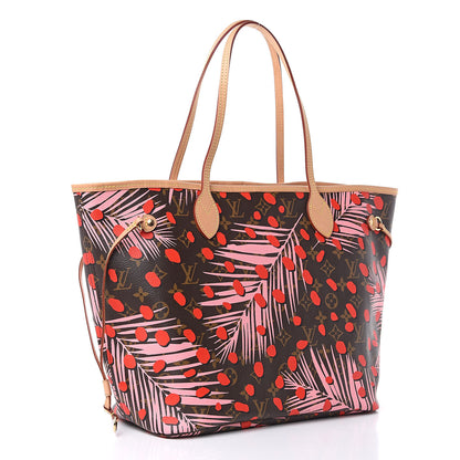 Louis Vuitton Monogram Jungle Dots Neo Neverfull MM Sugar Pink Poppy 3 of 11