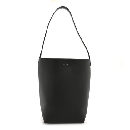 The Row Grained Calfskin Medium N/S Park Tote Black 1 of 10