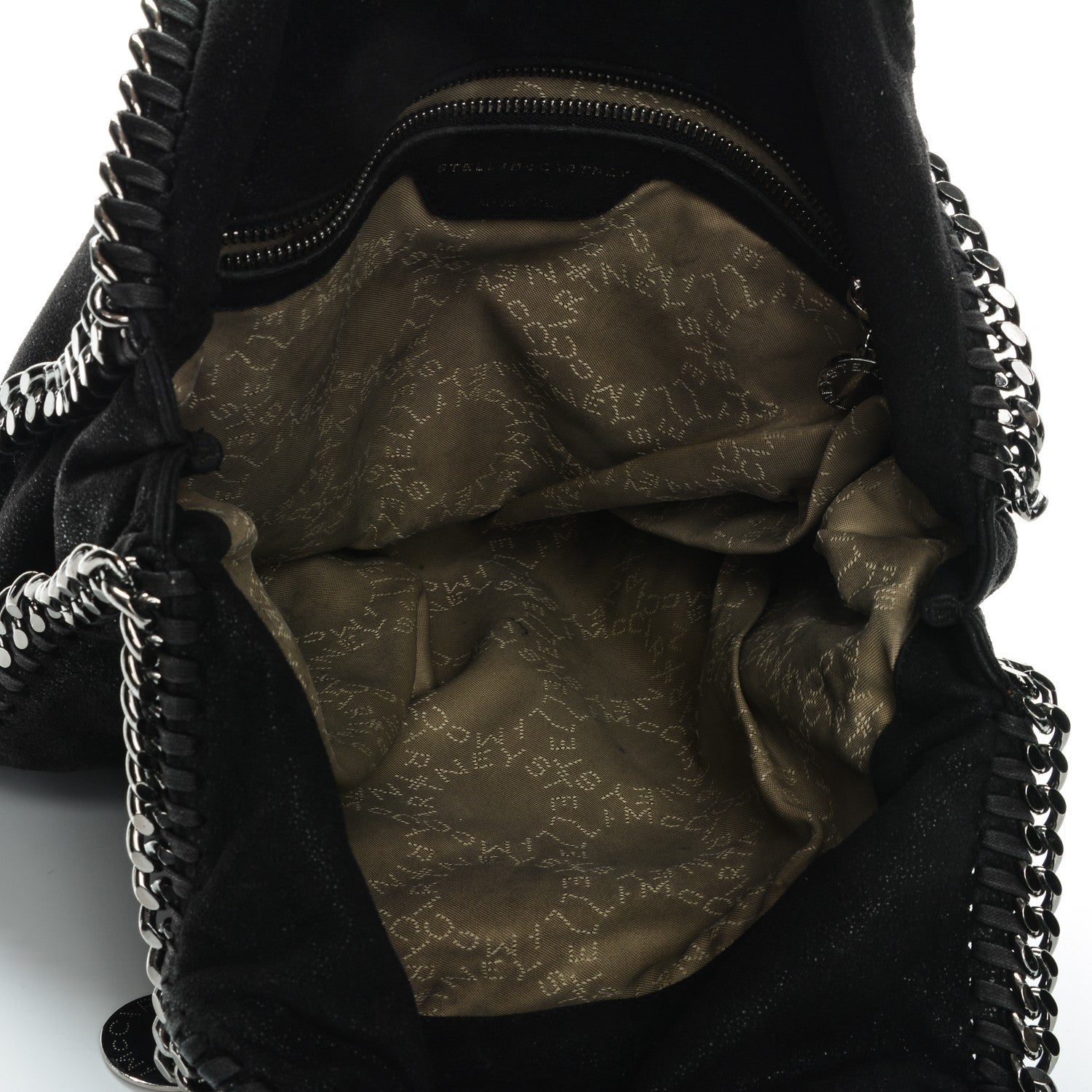Stella McCartney Shaggy Deer Small Falabella Tote Black 6 of 6