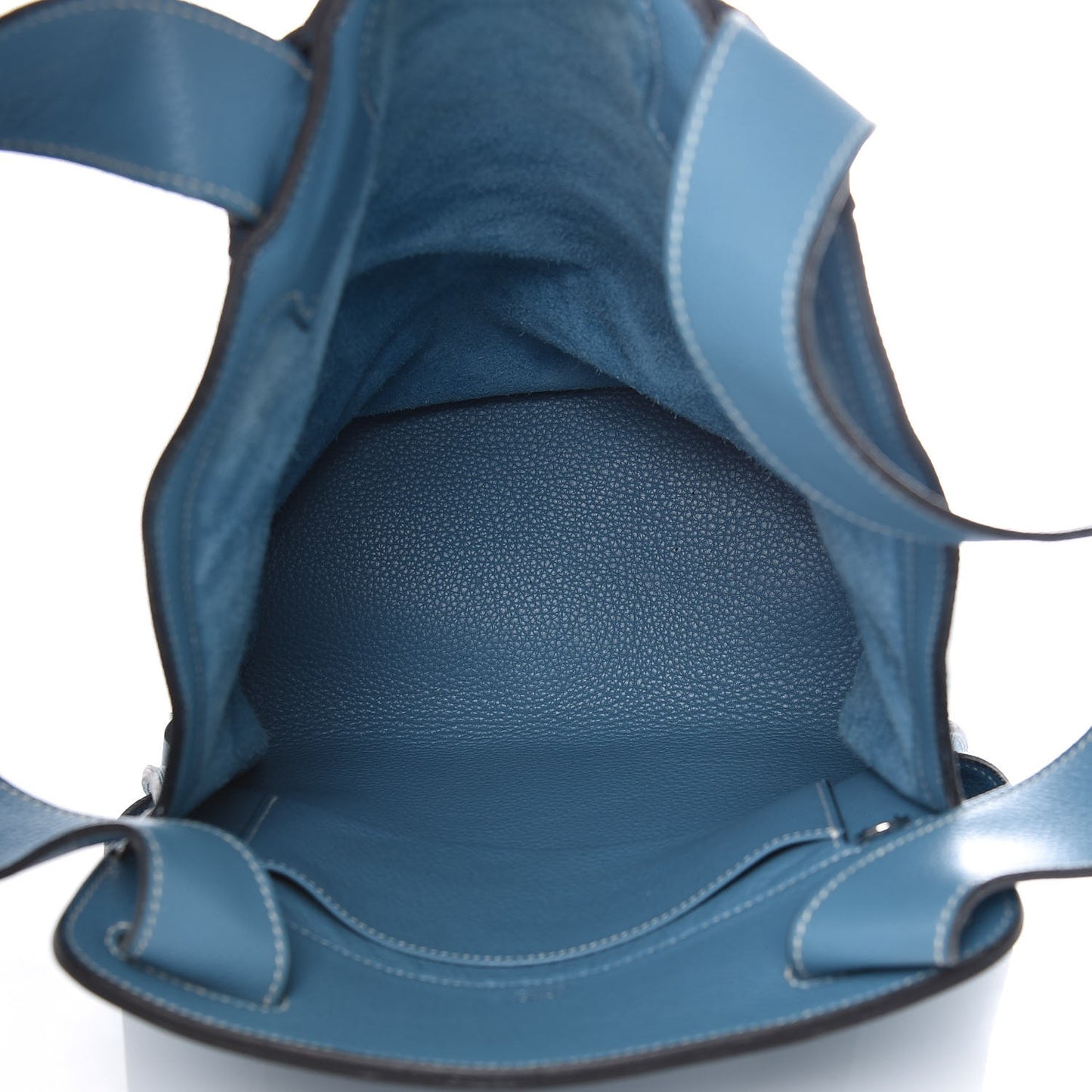 Taurillon Clemence Sherpa Backpack Blue Jean