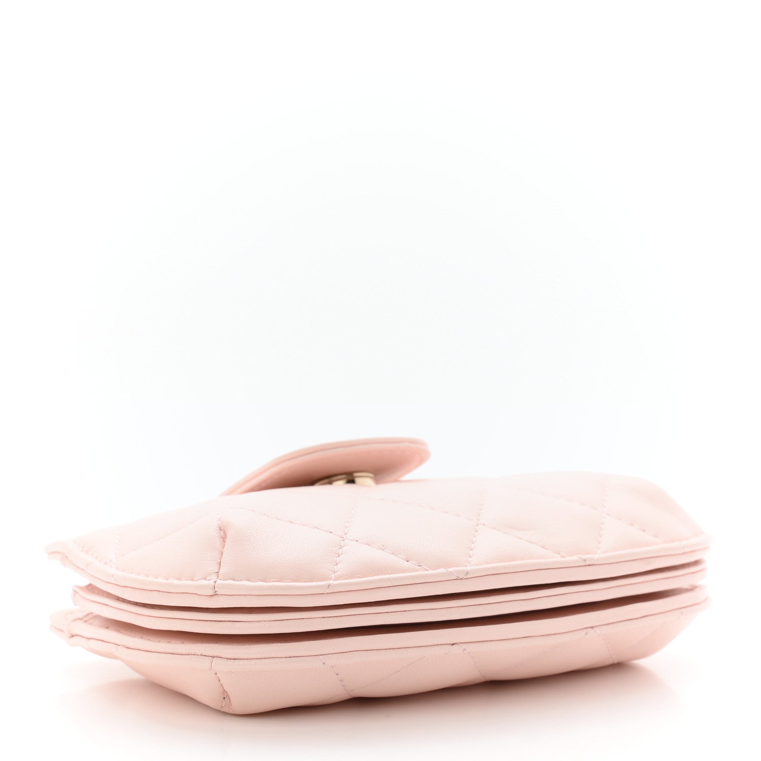 Chanel Lambskin Quilted Mini CC Chain Bag Light Pink 4 of 11