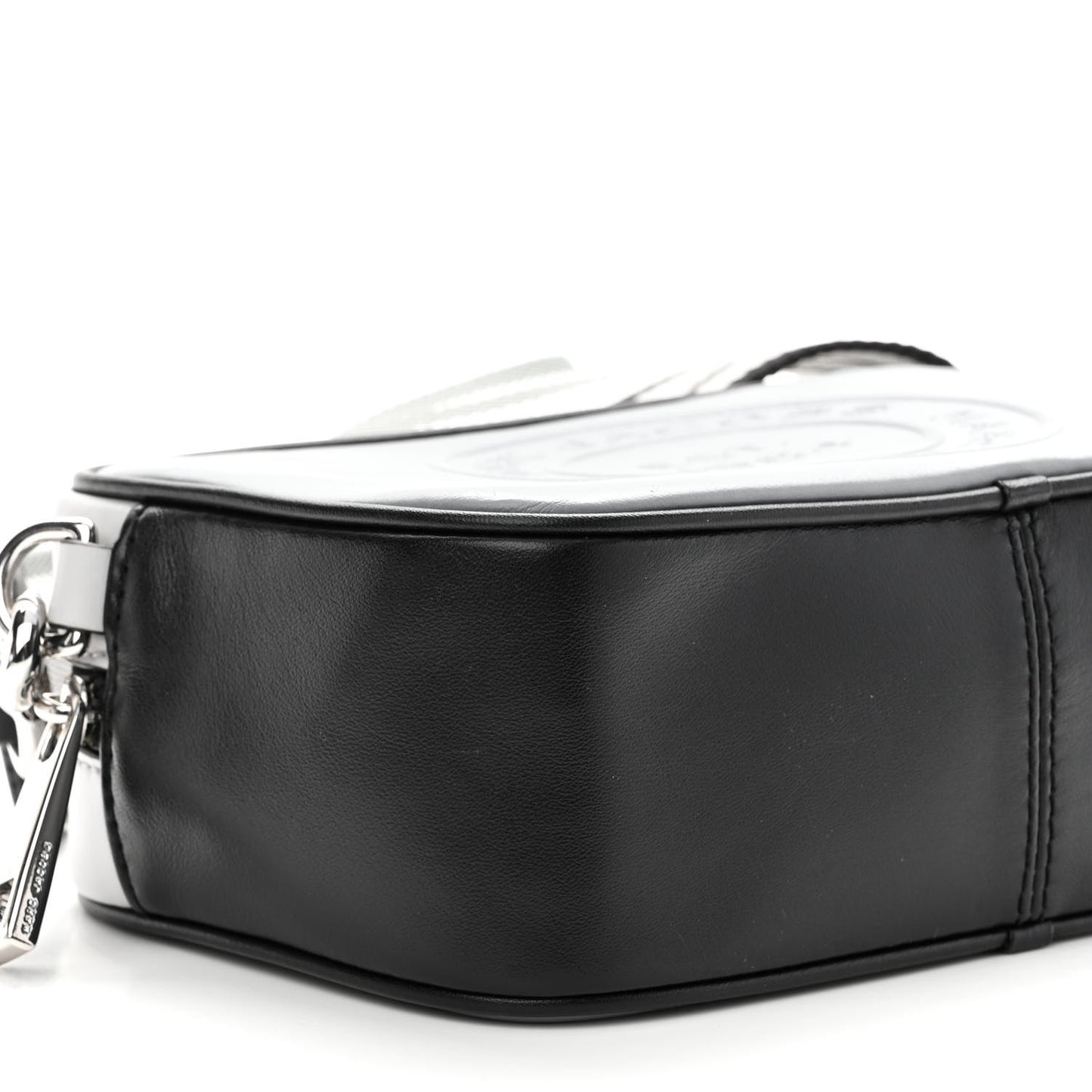 Calfskin Signet Flash Camera Bag Rock Gray
