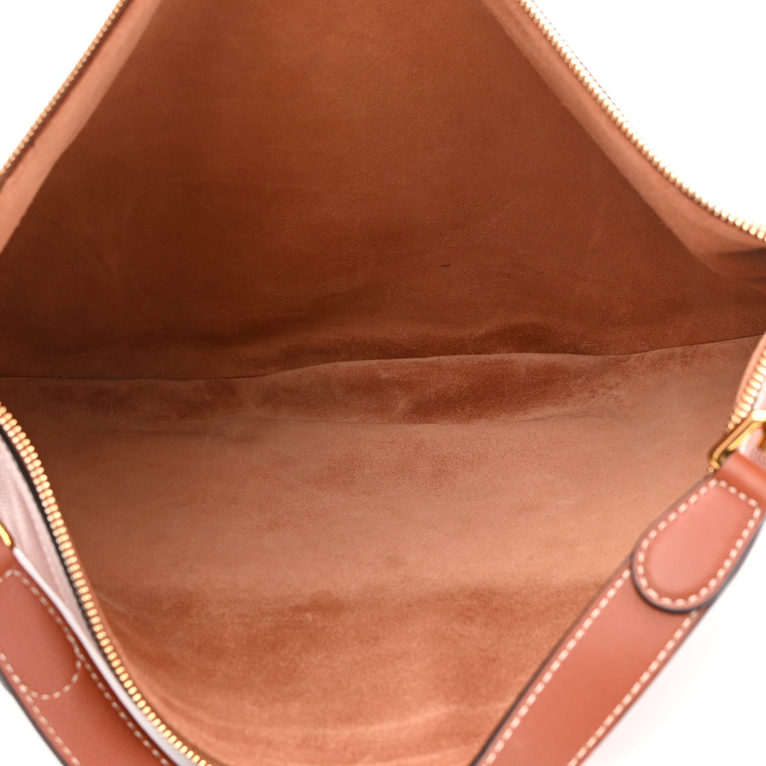 Celine Supple Calfskin Medium Strap Leandre Shoulder Bag Brown 5 of 11