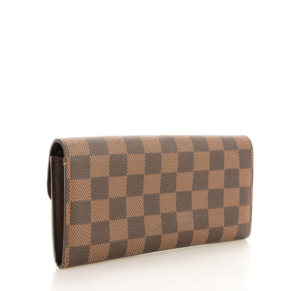 Louis Vuitton Damier Ebene Emilie Wallet 3 of 7