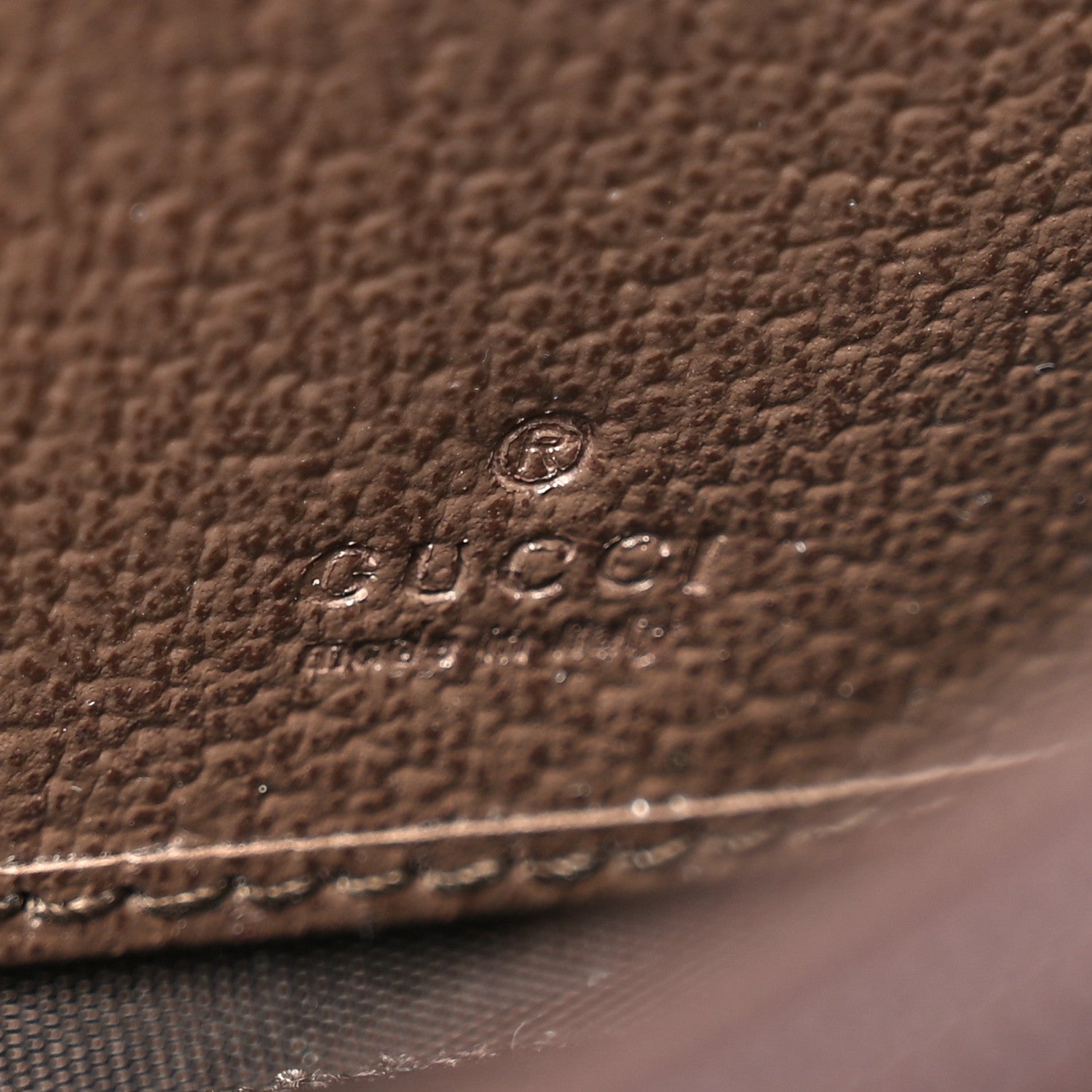 Gucci GG Supreme Monogram Web Ophidia Continental Wallet Brown 6 of 8