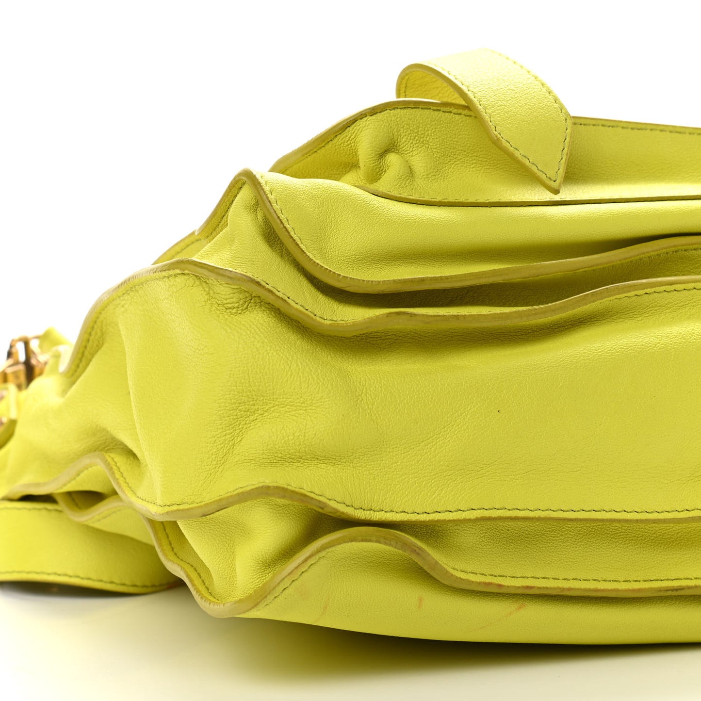 Lambskin PS1 Tote Citron