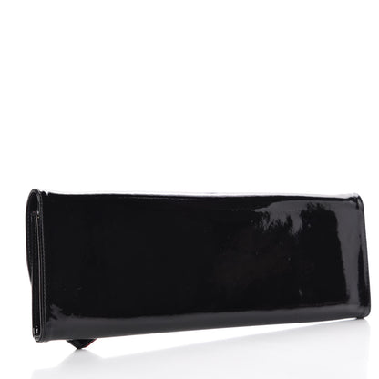 Christian Louboutin Patent Pigalle Clutch Black 3 of 9