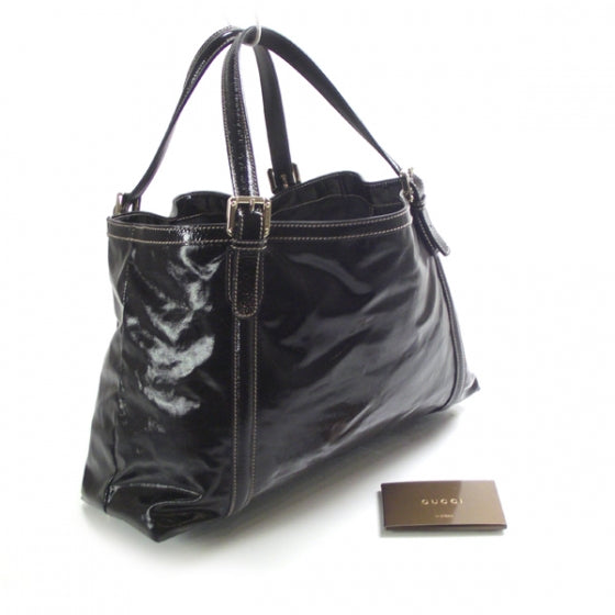 Gucci Dialux Medium Britt Shoulder Bag Black 3 of 10