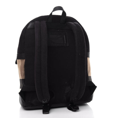 Burberry Jute Calfskin Mega Check Children's Backpack 3 of 13