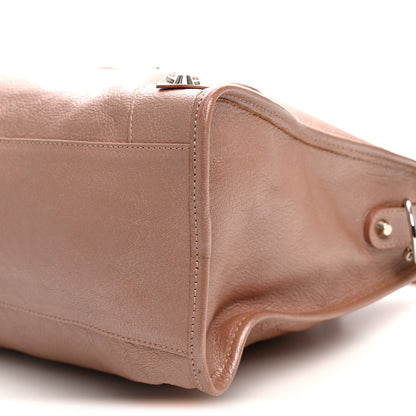 Balenciaga Pearlescent Goatskin Classic Palladium Hardware City Rose Rose Light 11 of 11
