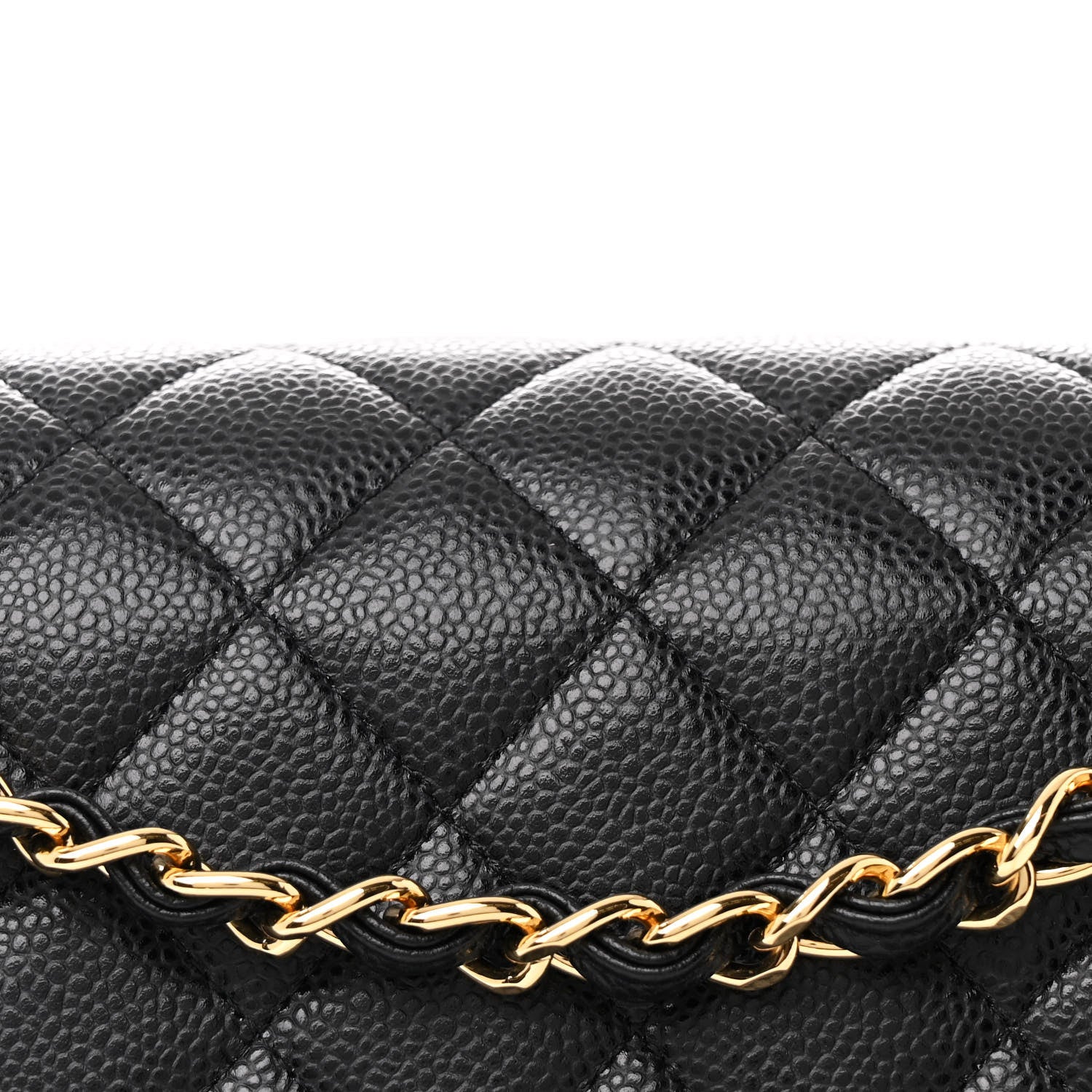 Chanel Caviar Quilted Jumbo Double Flap Black 8 of 10