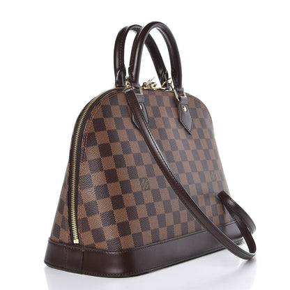 Louis Vuitton Damier Ebene Alma PM 4 of 9