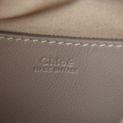 Chloe Smooth Calfskin Little Horses Embroidered Shoulder Bag Pastel Grey 6 of 9