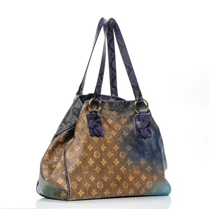 Louis Vuitton Monogram Karung Heartbreak Jokes Tote Violet 3 of 11