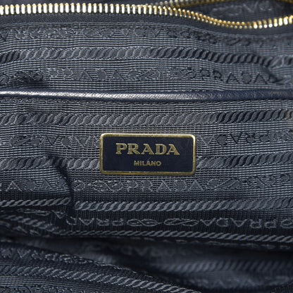 Prada Tessuto Nylon Saffiano Tote Baltico 6 of 9
