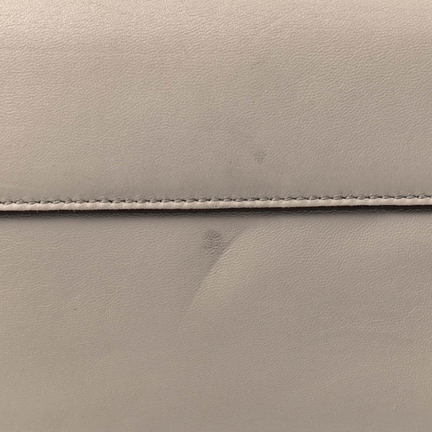 Givenchy Calfskin Crocodile Embossed Medium Shark Lock Satchel Off White 8 of 8