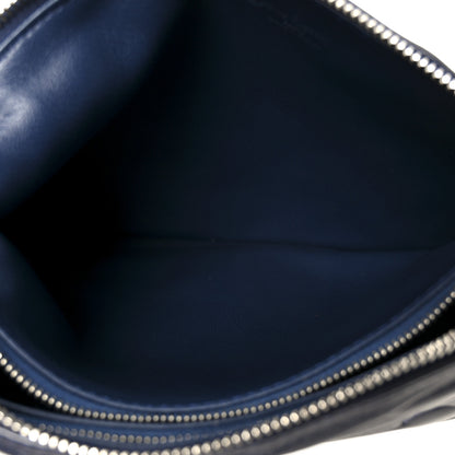 Louis Vuitton Lambskin Embossed Monogram Coussin PM Navy 6 of 11