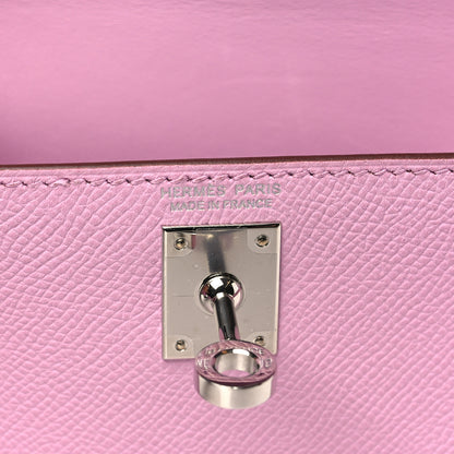 Hermes Epsom Mini Kelly Sellier 20 Mauve Sylvestre 5 of 10