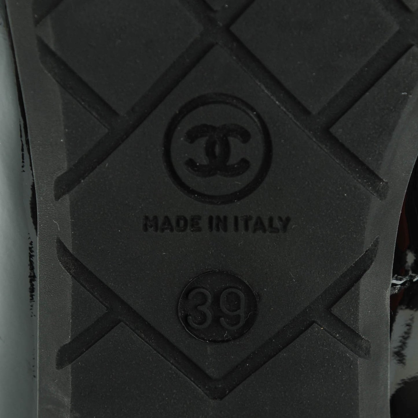 Patent Sock Boots 39 Black White