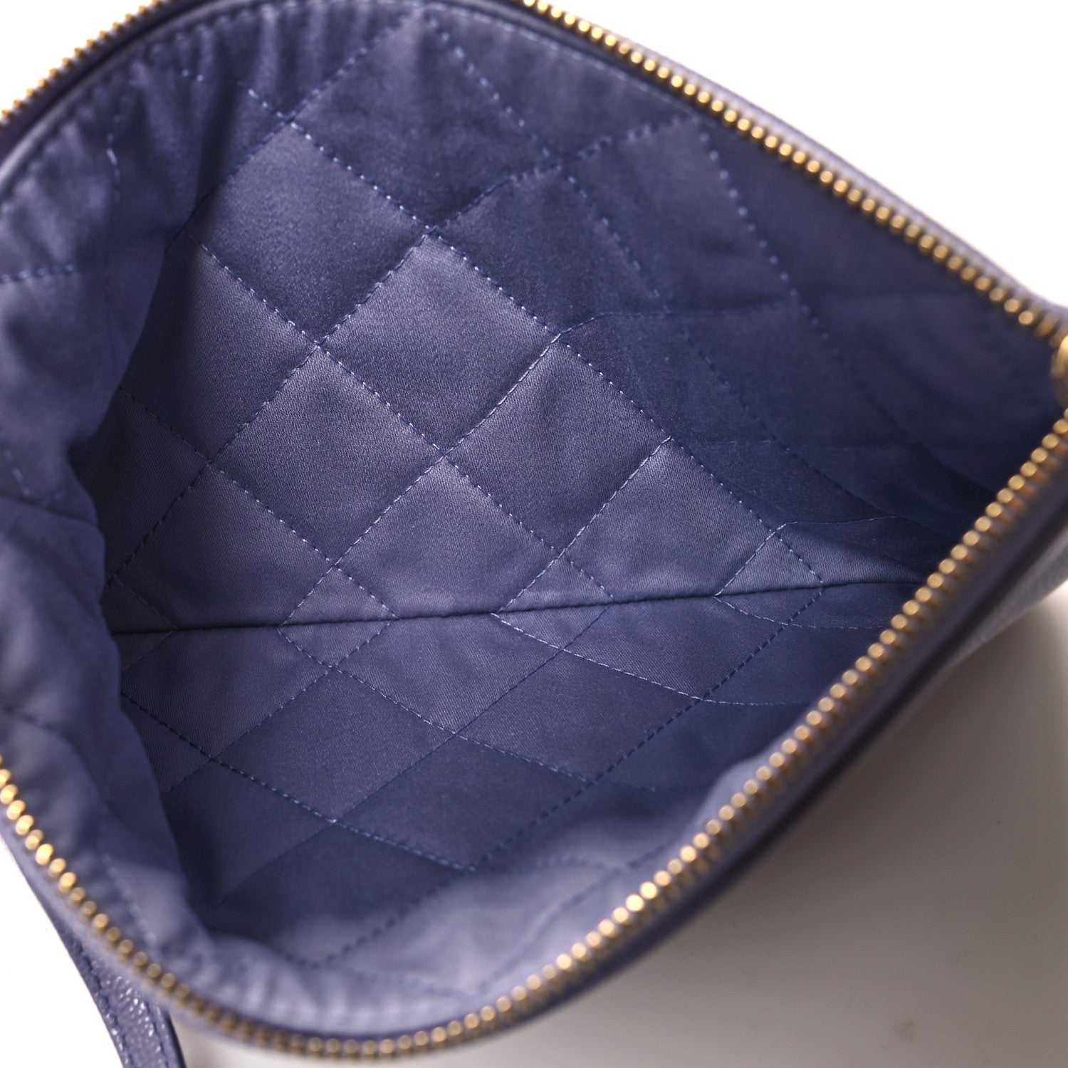 Chanel Shiny Caviar Quilted Monochrome Chanel 22 Light Purple 7 of 12