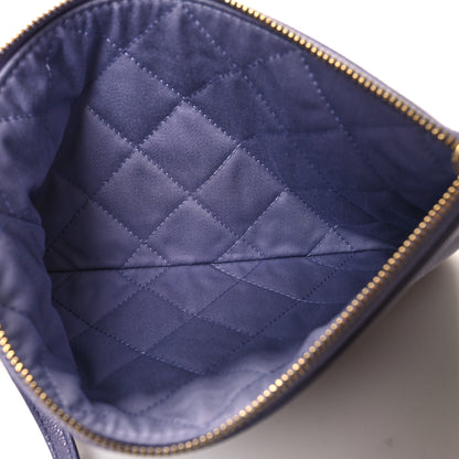 Chanel Shiny Caviar Quilted Monochrome Chanel 22 Light Purple 7 of 12