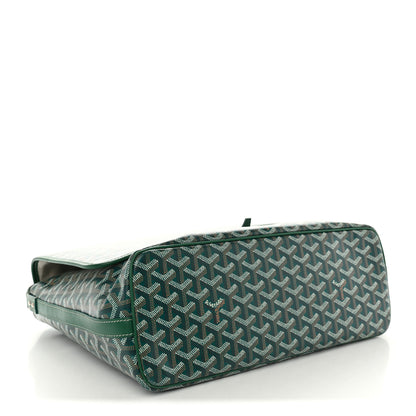 Goyard Goyardine Capetien Messenger Bag Green 4 of 11