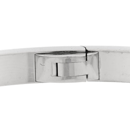 Cartier 18K White Gold 6 Diamond Small LOVE Bracelet 17 5 of 7