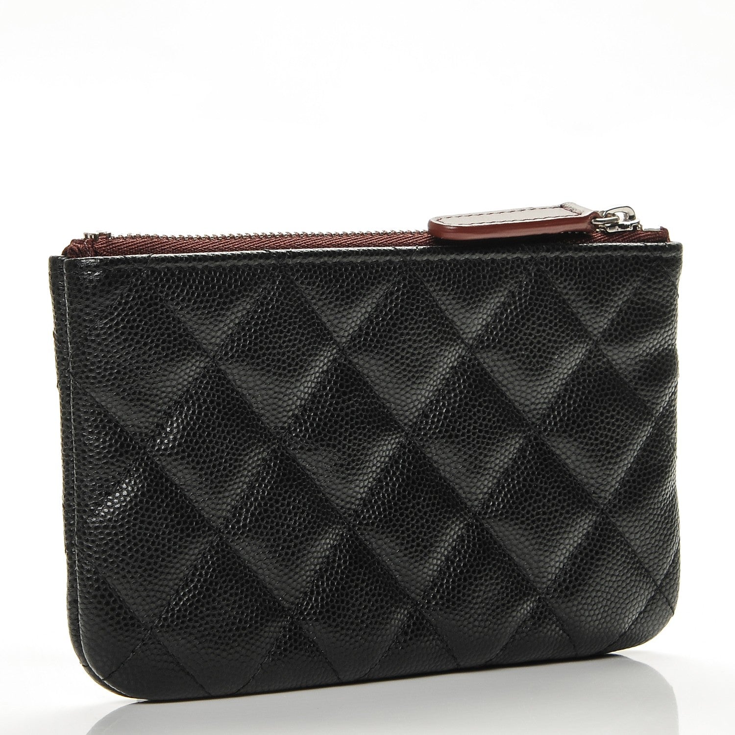 Chanel Caviar Quilted Small Cosmetic Case Black 3 of 7