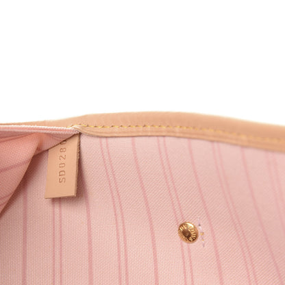 Louis Vuitton Damier Azur Neo Neverfull GM Rose Ballerine 10 of 12
