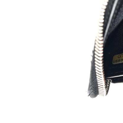 Chanel Patent Quilted Zip Around Wallet Black 7 of 7