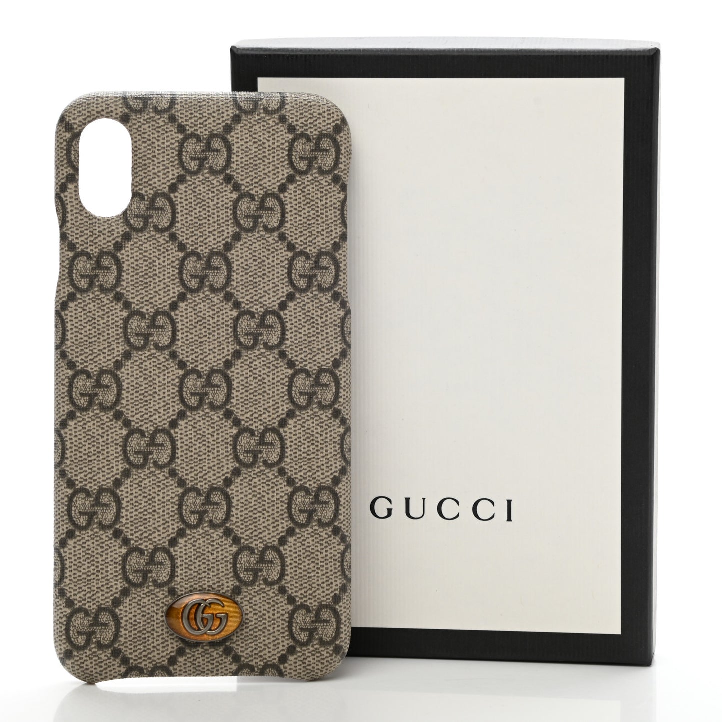 GG Supreme Monogram Ophidia iPhone XS Max Case