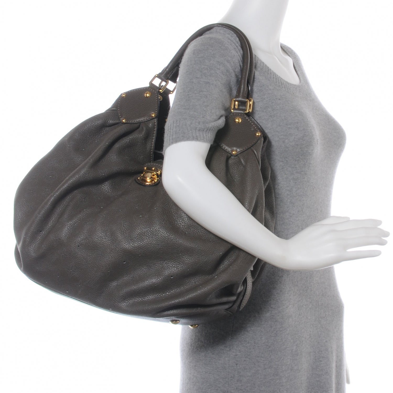 Louis Vuitton Mahina XL Elephant Gris 2 of 7