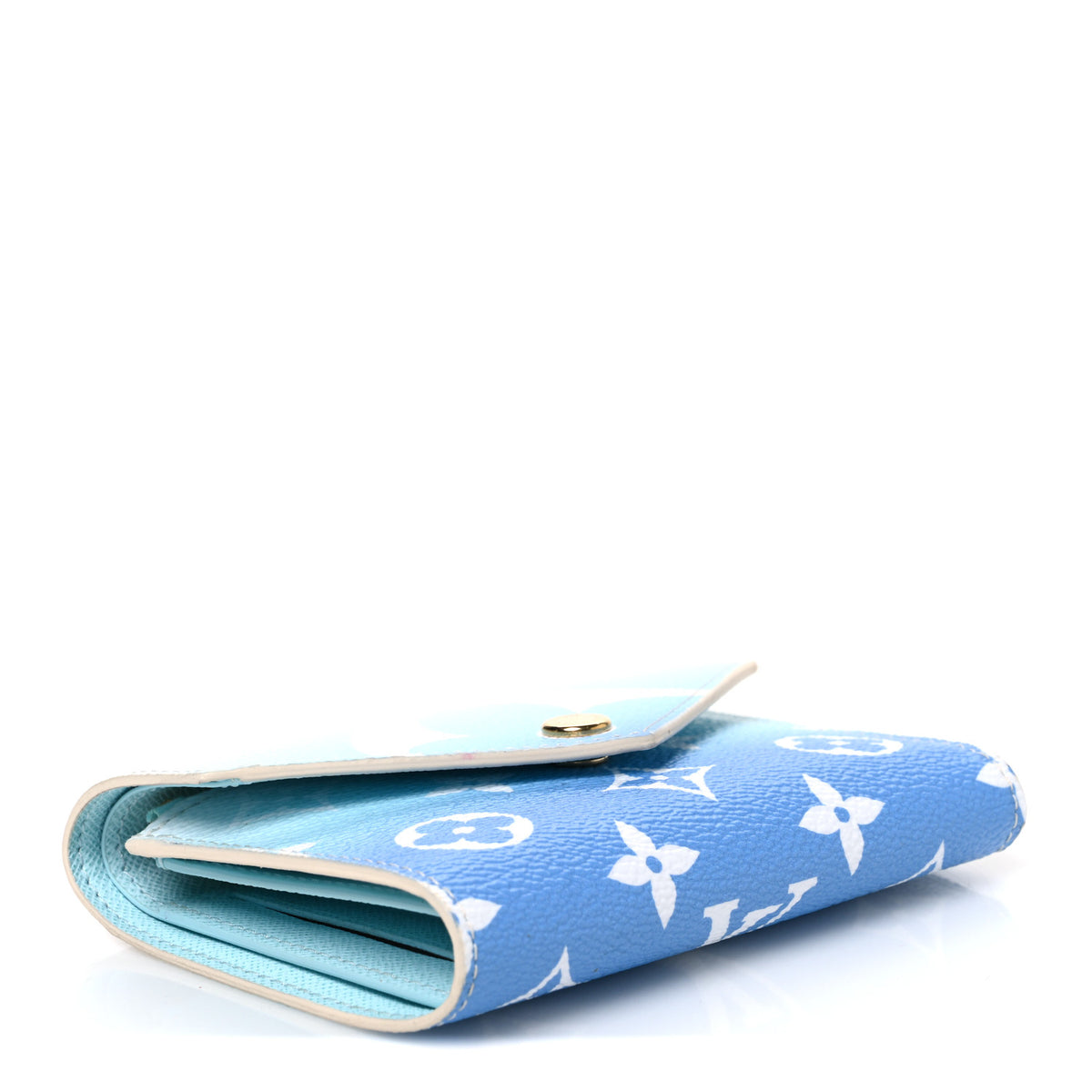 Louis Vuitton Monogram Giant By The Pool Victorine Wallet Blue 4 of 8