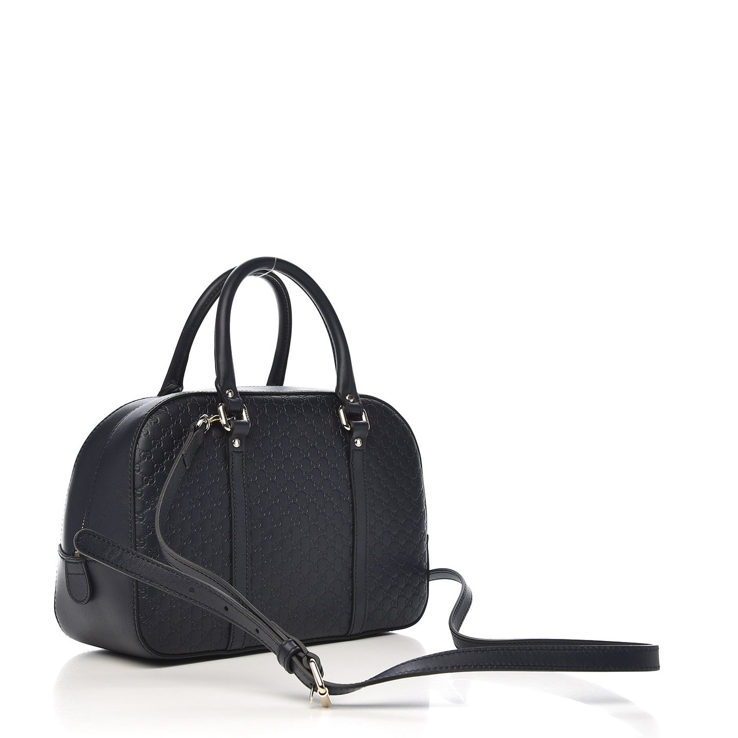 Microguccissima Medium Crossbody Bag Blue