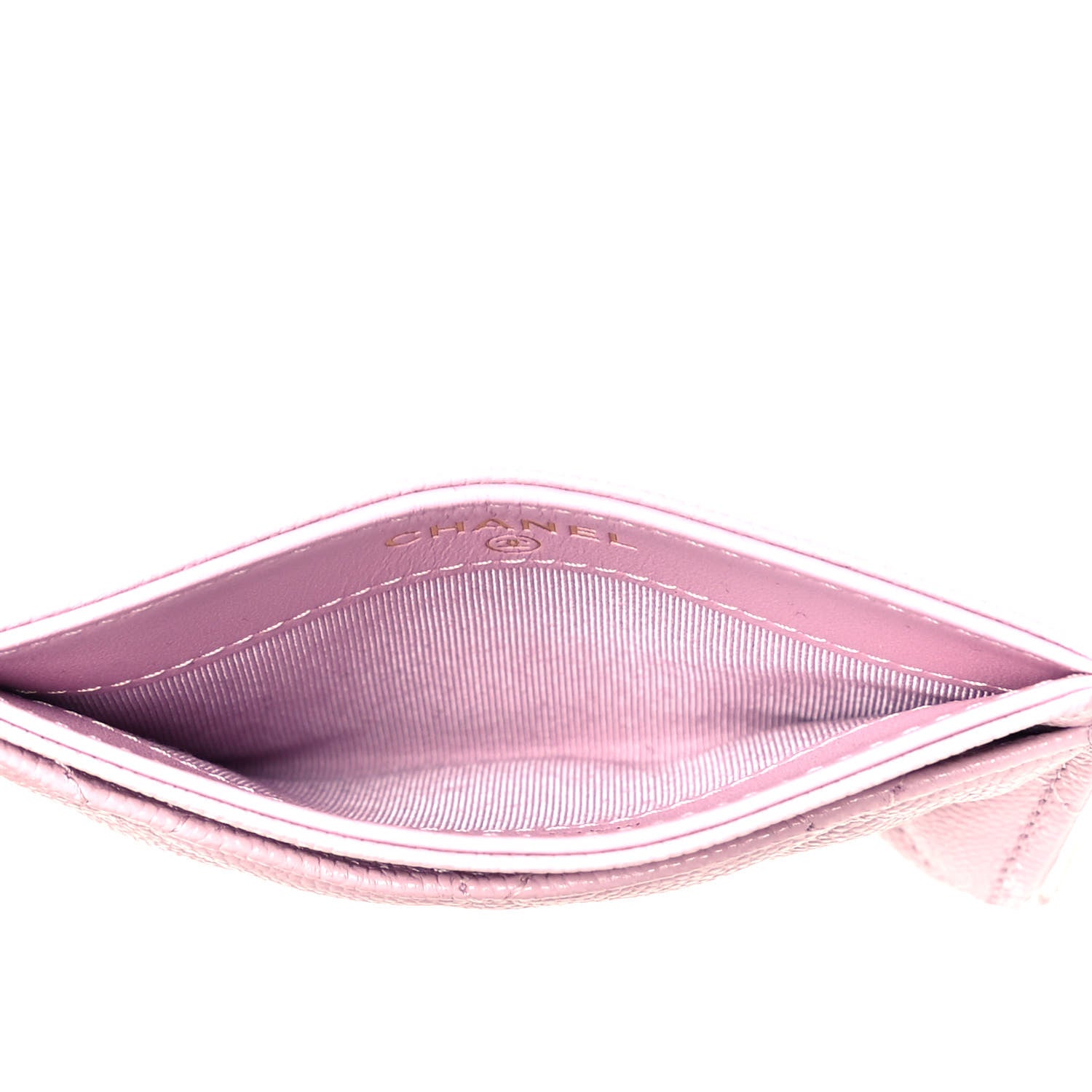Chanel Caviar Quilted Card Holder Light Pink 4 of 7