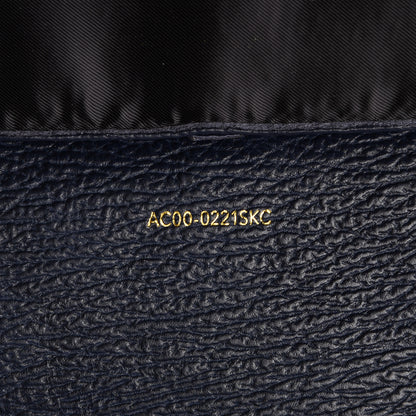 3.1 Phillip Lim 3.1 Textured Calfskin Large Pashli Satchel Ink 9 of 10