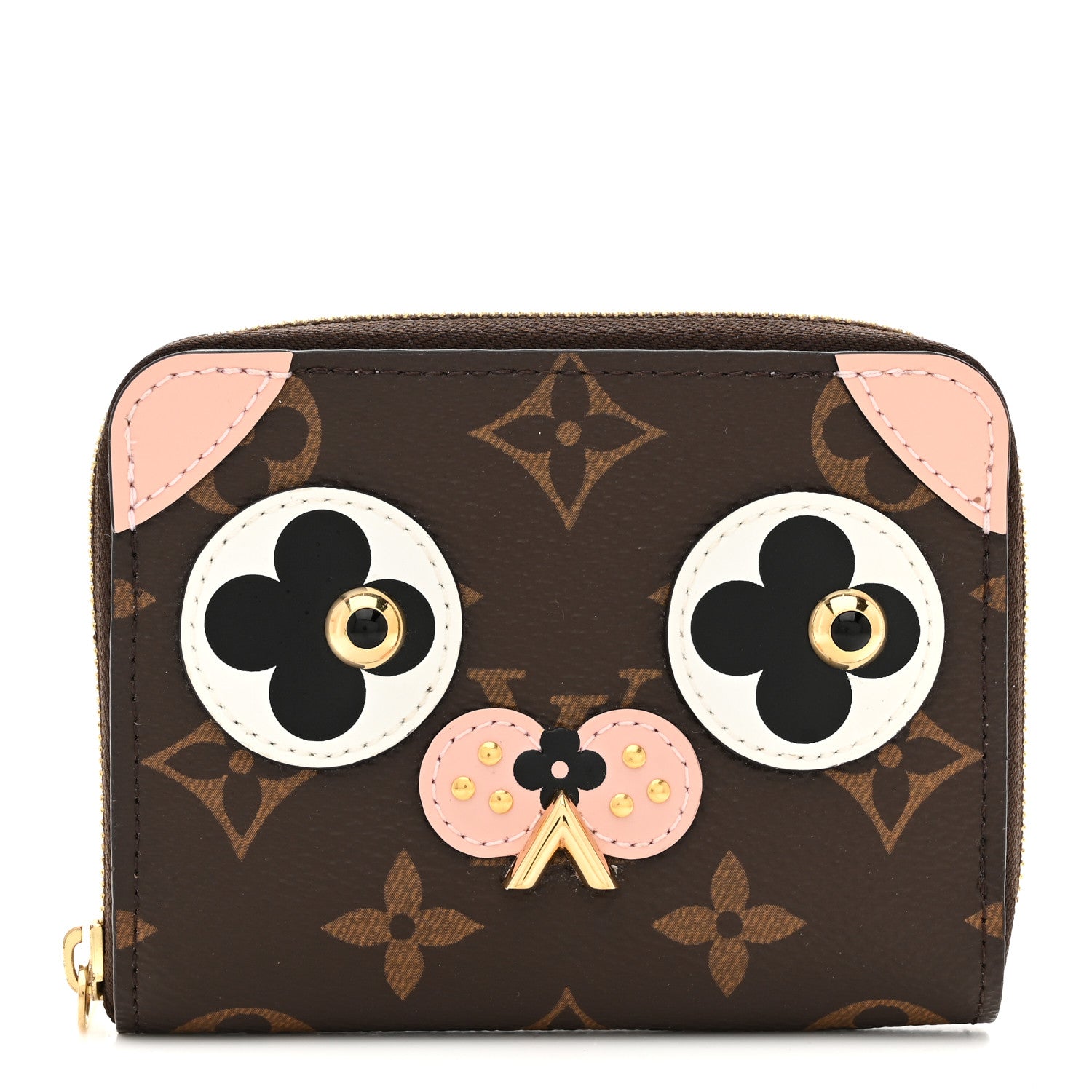 Louis Vuitton Monogram Valentine Dog Zippy Coin Purse 1 of 6