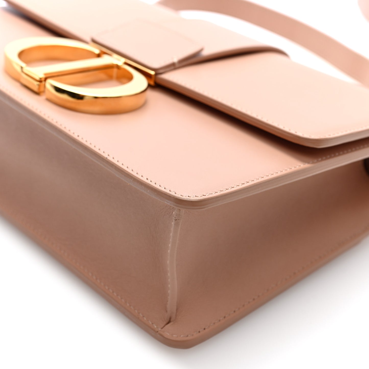 Box Calfskin 30 Montaigne Flap Bag Rose Des Vents