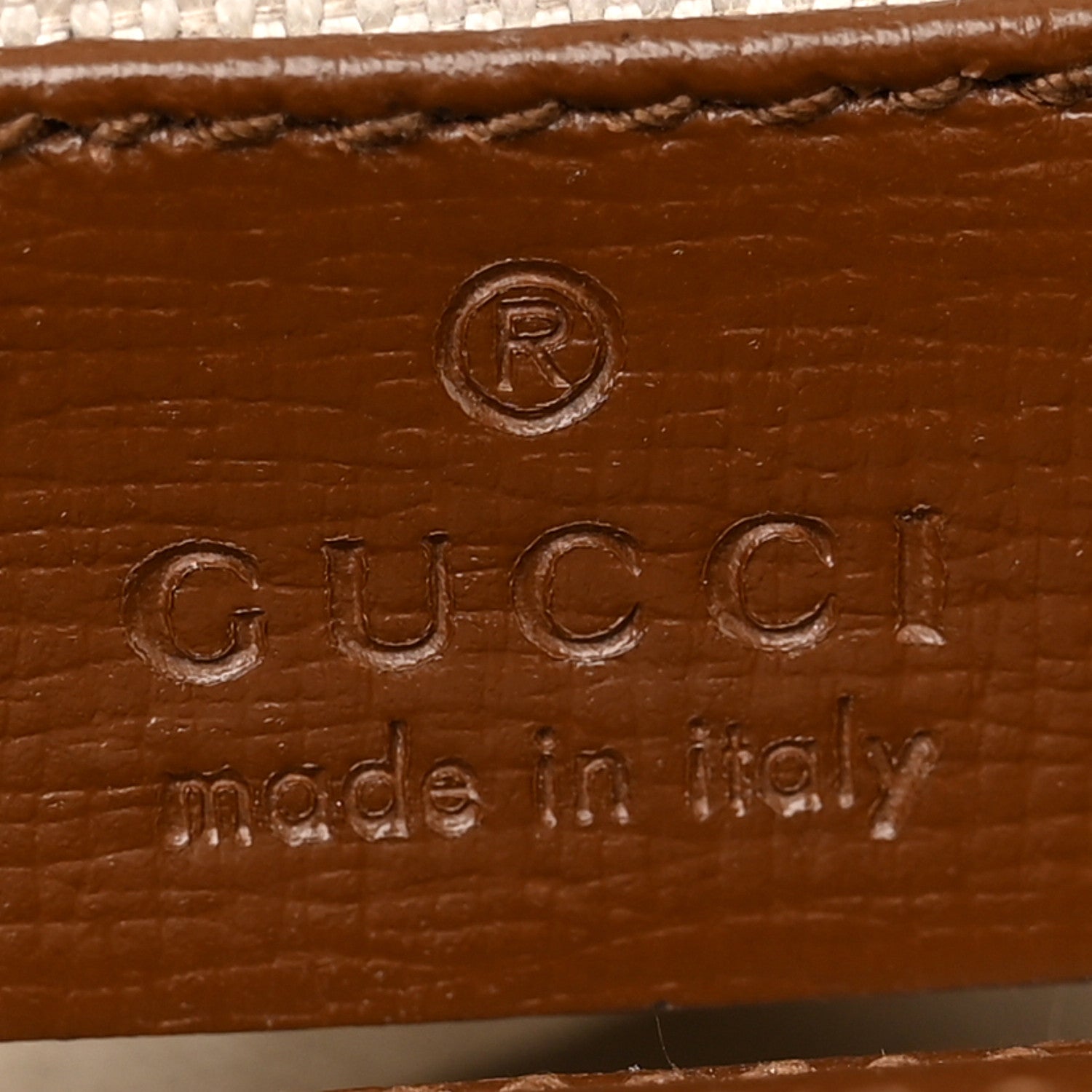 Gucci GG Supreme Monogram Web Mini Horsebit 1955 Shoulder Bag Beige Brown Sugar 6 of 13