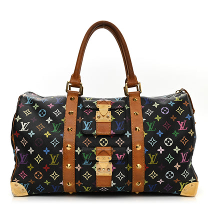 Louis Vuitton Monogram Multicolor Keepall 45 Black 1 of 44