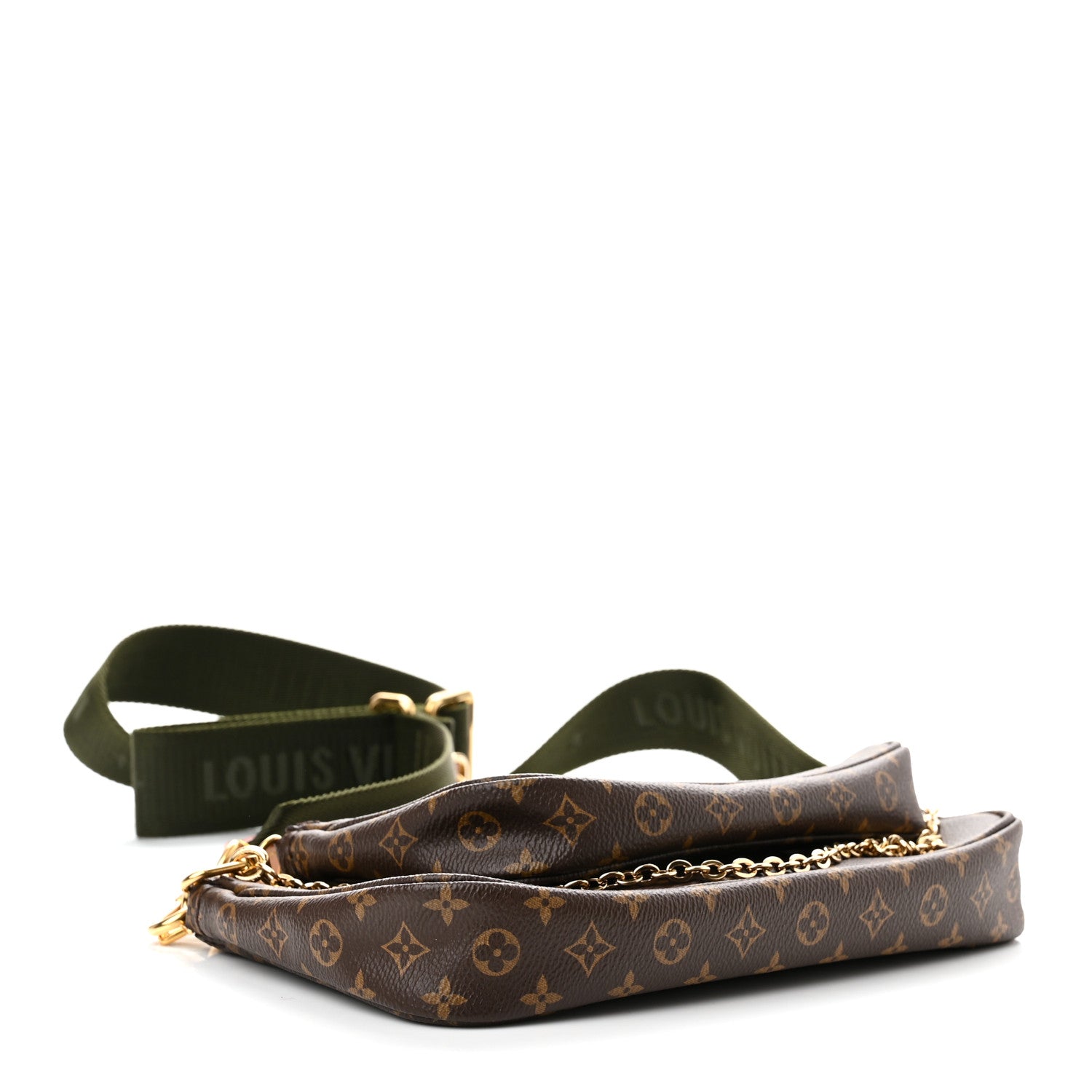 Louis Vuitton Monogram Multi Pochette Accessories Kaki 4 of 9