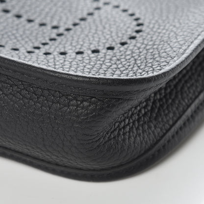 Hermes Taurillon Clemence Evelyne TPM Black 6 of 10