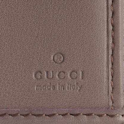 Gucci Patent Microguccissima Continental Wallet Lavender 6 of 8