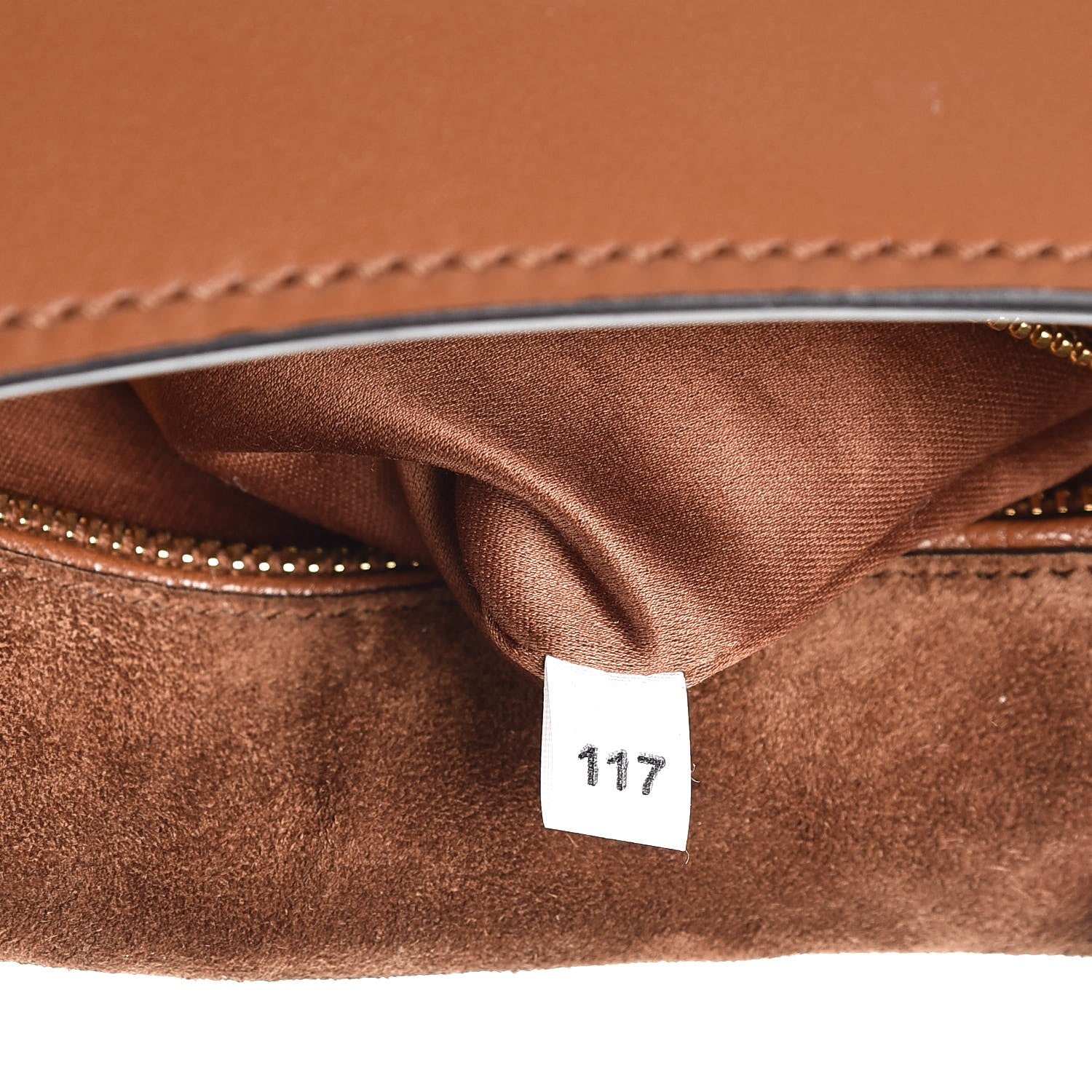 Miu Miu Goatskin Madras Dahlia Brandy 8 of 8